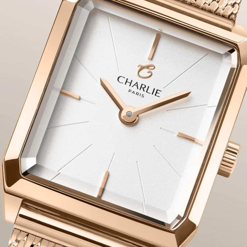 MONCEAU - Quartz - Doré rose
