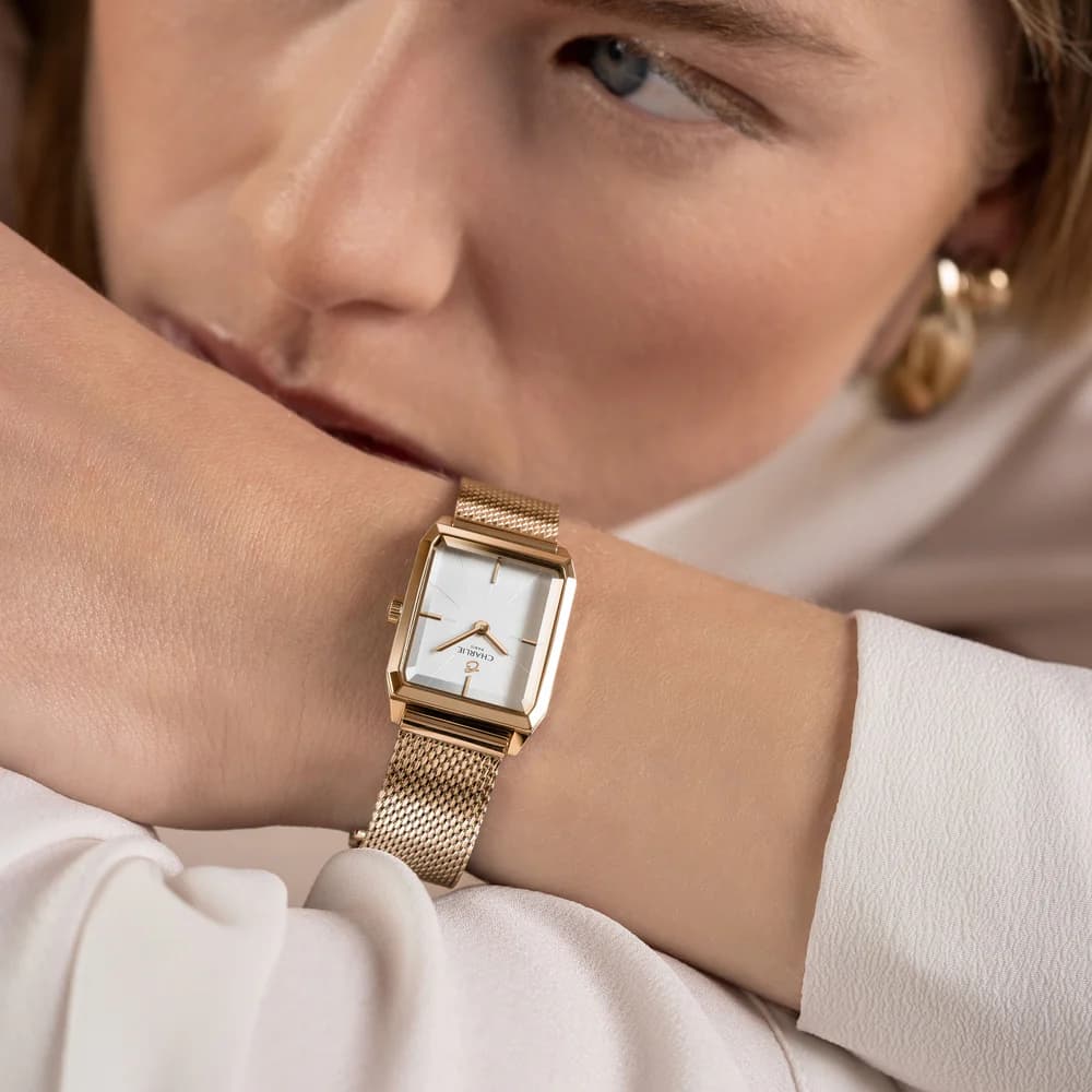 MONCEAU - Quartz - Doré rose
