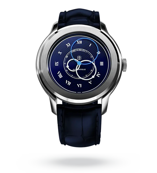 Vitruve Origin Blue - leather strap