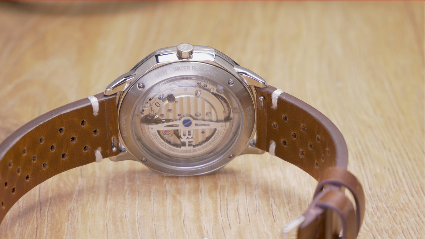 Junglestar blue leather