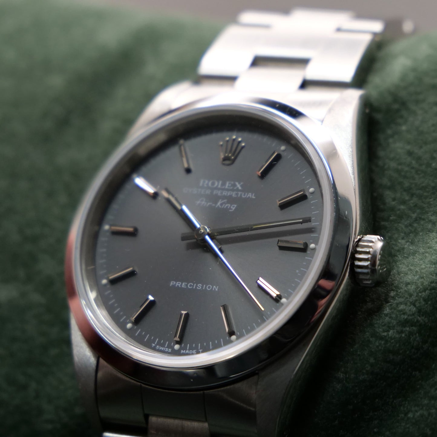 Rolex Air-king slate grey