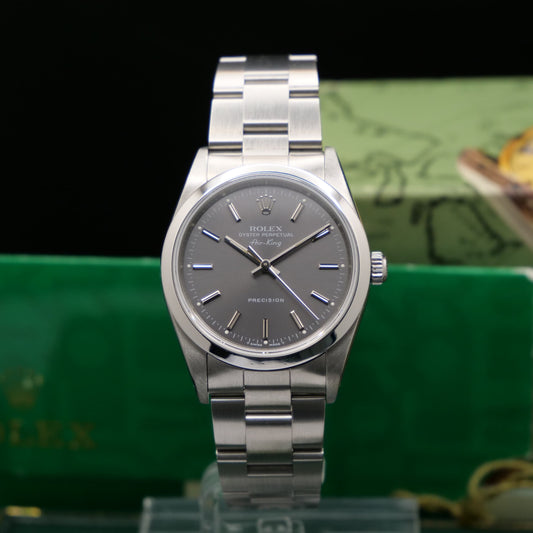 Rolex Air-king slate grey