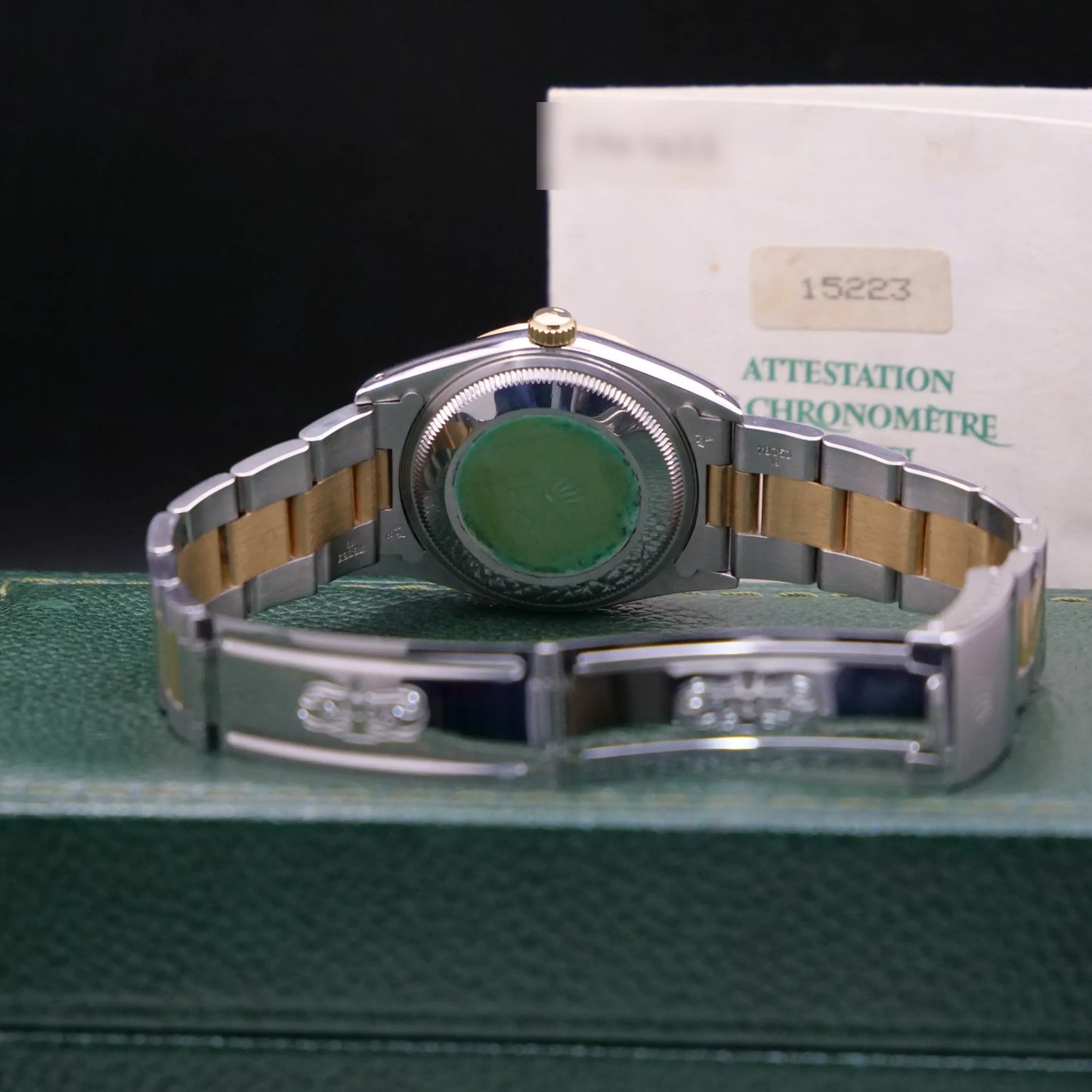Rolex Oyster date Or/Acier