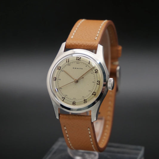 Zenith mécanique manufacture années 50 32mm
