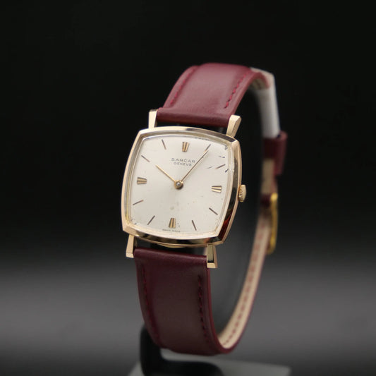 Sarcar or 18k années 50 28mm