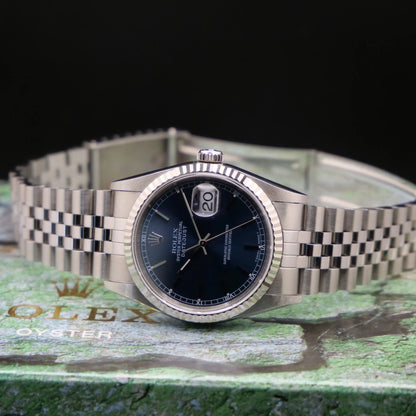 Rolex Datejust 16234 jubilee/cannelée 36mm