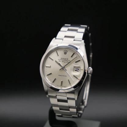 Rolex Airking date 5700 1986 34mm