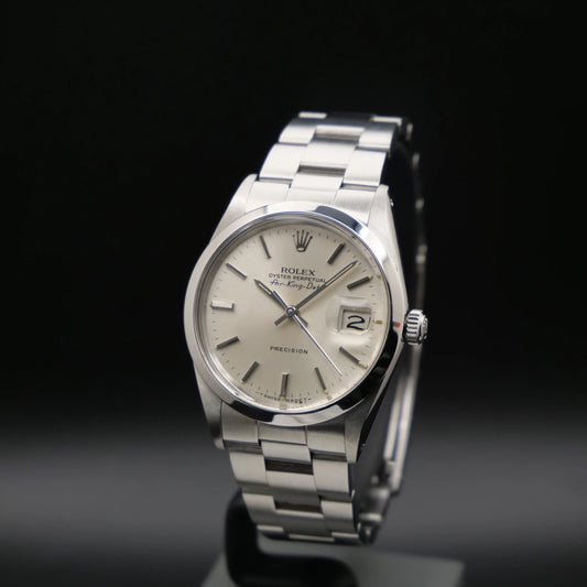 Rolex Airking date 5700 1986 34mm