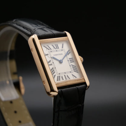 Cartier Tank Solo Or rose 18K
