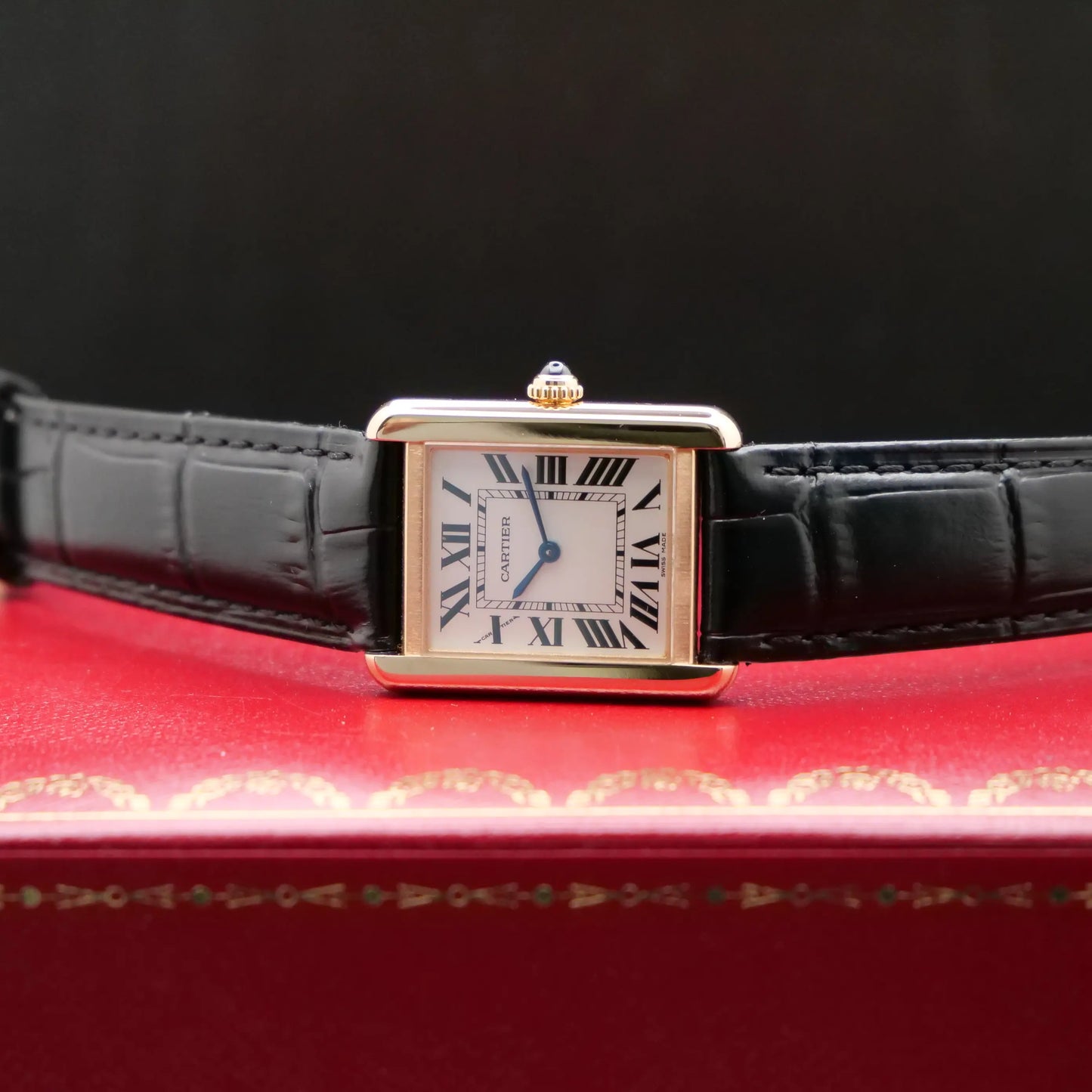Cartier Tank Solo Or rose 18K