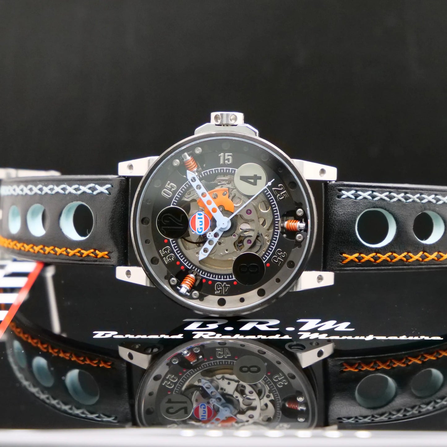 BRM V6-SA-SQ 44mm Edition limitée Gulf