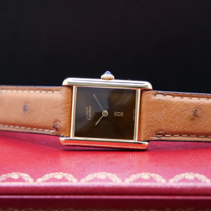 Cartier Tank Must vermeil mécanique