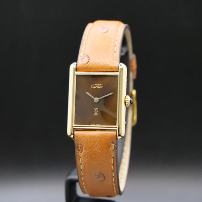 Cartier Tank Must vermeil mécanique