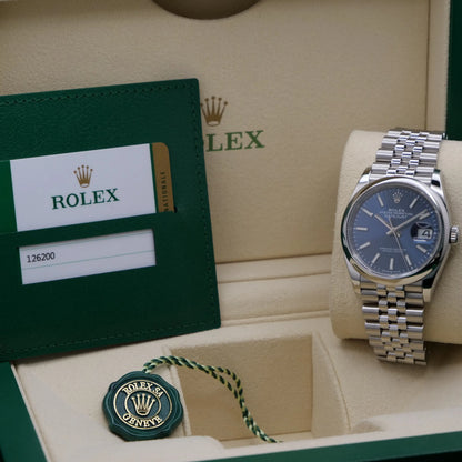 Rolex Datejust 126200 2019 36mm